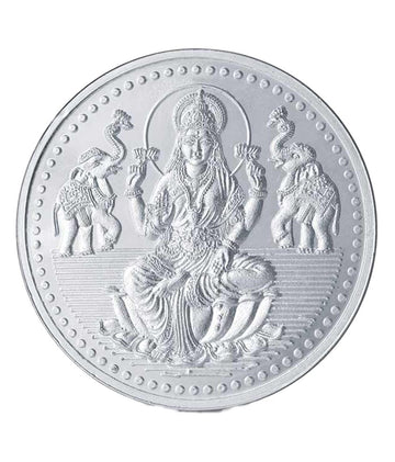Silver Coin - Lakshmi