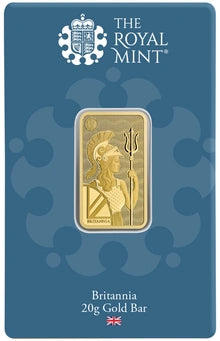20 Gram Fine Gold Bar - Royal Mint