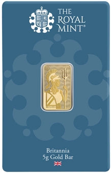 5 Gram Fine Gold Bar - Royal Mint