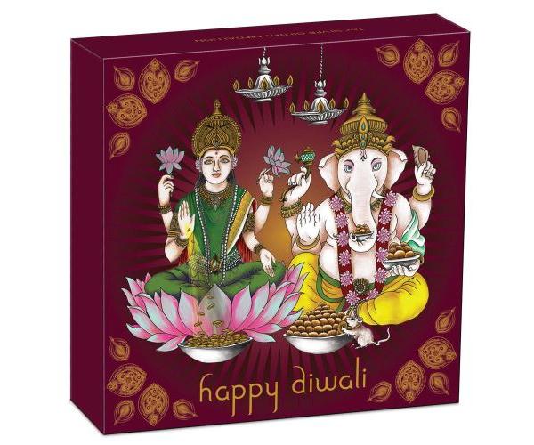 Lakshmi and Ganesh Ounce Box